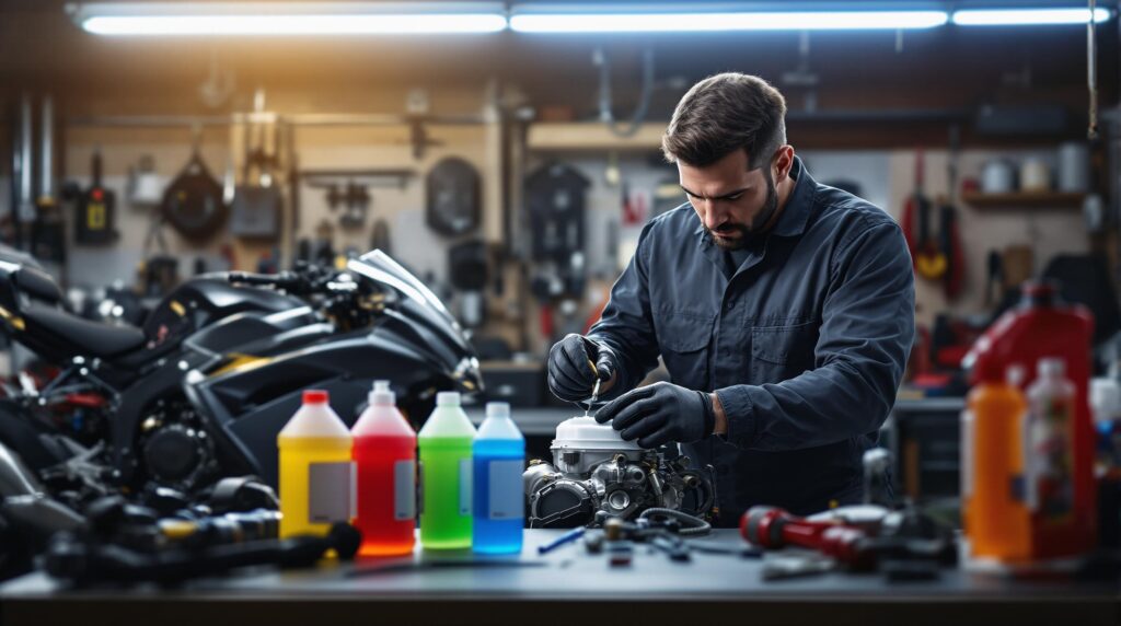 Découvrez notre guide d'achat complet sur les liquides de refroidissement pour moto. Apprenez à choisir le meilleur produit pour assurer la performance de votre moteur, maximiser sa longévité et garantir une conduite en toute sécurité. Nos conseils d'experts vous aideront à faire le bon choix.